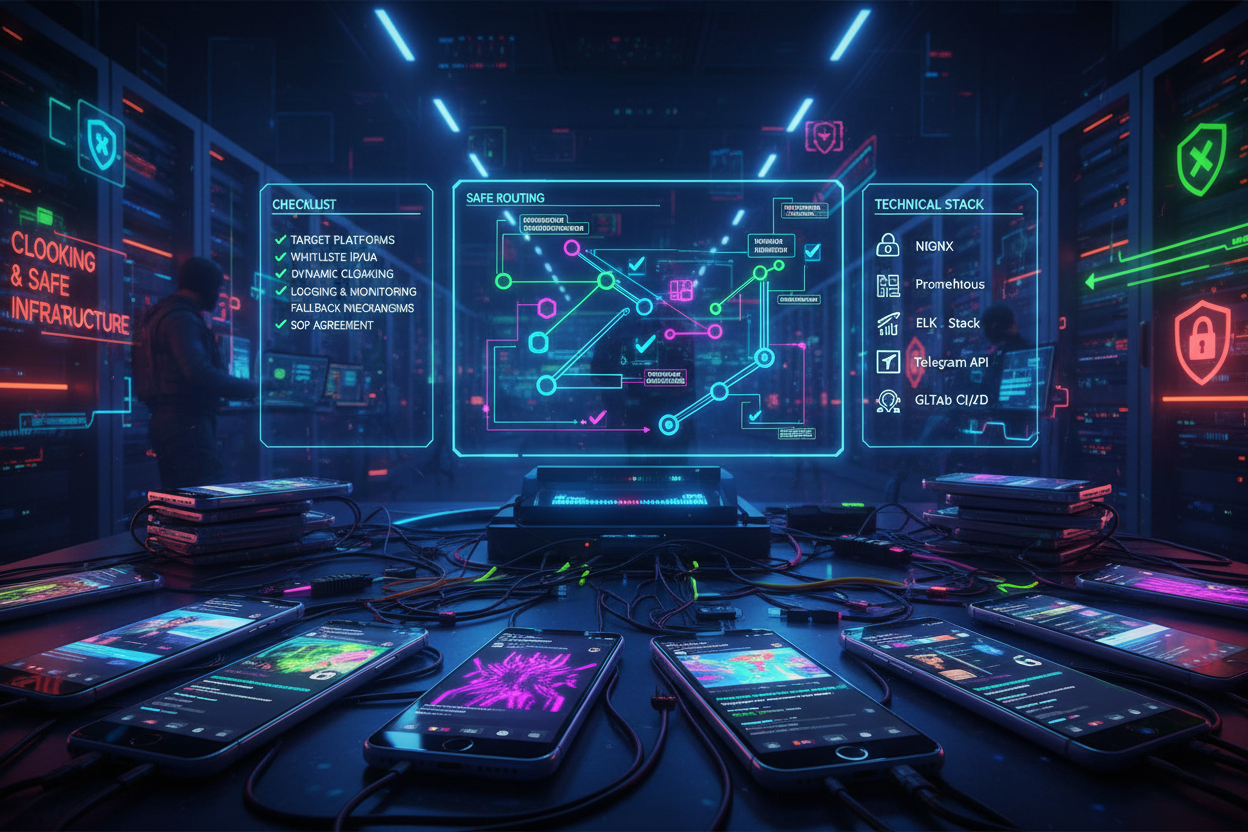 Cloaking и безопасная маршрутизация под модерацию: launch SOP для telegram-distribution команд