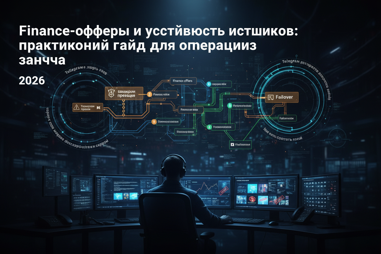 Finance-офферы и устойчивость источников: практический гайд для операций запуска