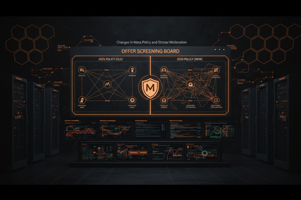 Изменения policy в Meta и ужесточение модерации: что важно знать арбитражнику в 2026