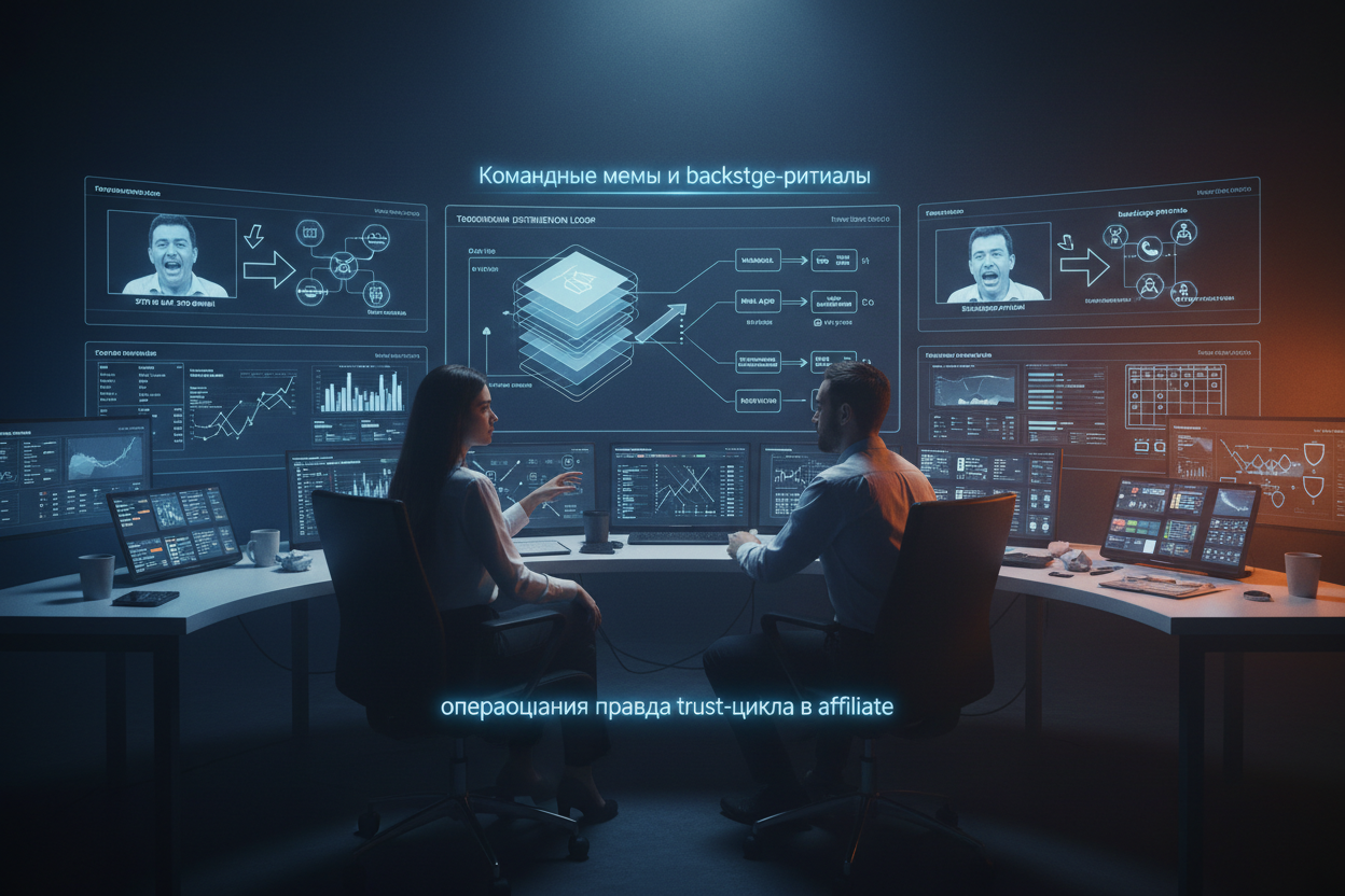 Командные мемы и backstage-ритуалы: операционная правда trust-цикла в affiliate