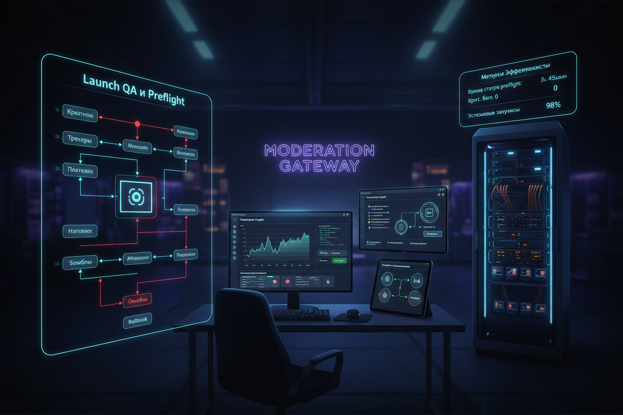 Launch QA и preflight-проверки перед запуском: framework-подход для операционной стабильности B2B фарм-команд