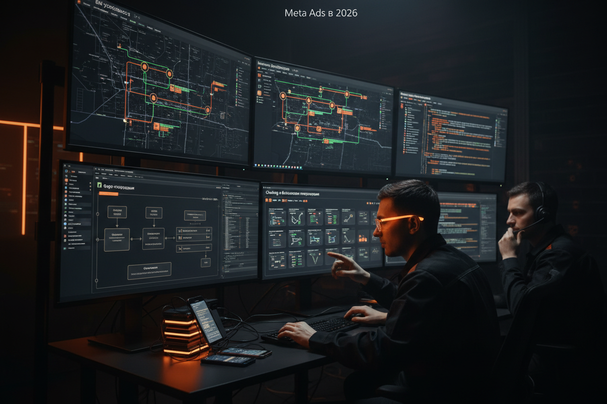 Meta Ads в 2026: фарм, BM-устойчивость и антибан — аналитическая записка