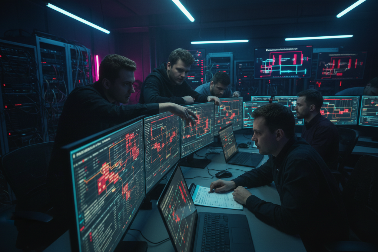 Ночной делирий у дашбордов: абсурдный dispatch для launch-postback-handoff