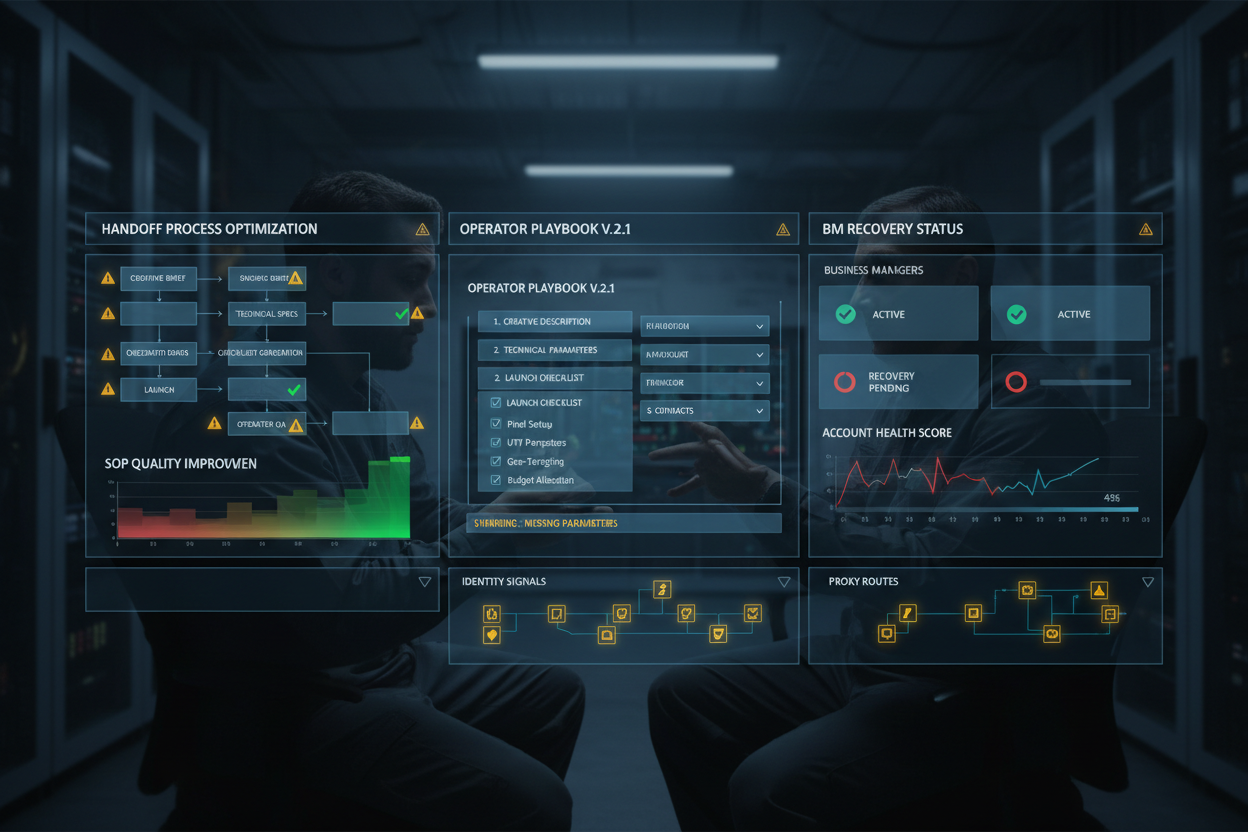 Handoff и документация оператора: гайд по устранению проблем в операциях запуска