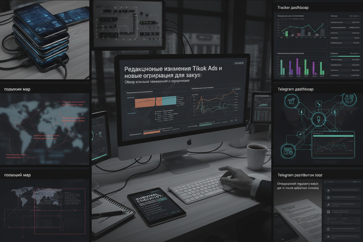 Редакционные изменения TikTok Ads и новые ограничения для закупа: операционный regulatory watch для in-house арбитражных команд
