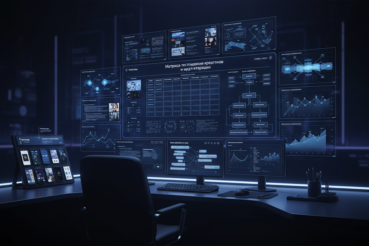 Матрица тестирования креативов и цикл итераций с чеклистом: практический гайд по устранению проблем