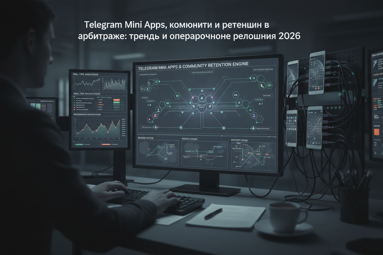 Telegram Mini Apps, комьюнити и ретеншн в арбитраже: тренды и операционные решения 2026