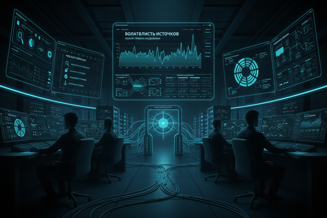 Волатильность источников после новых правил модерации: разбор последствий для команды