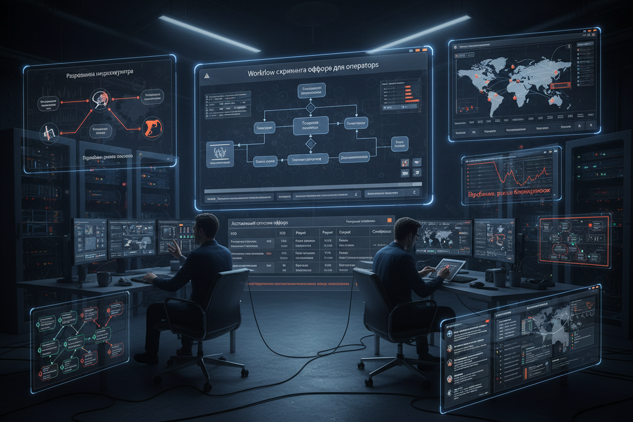 Workflow скрининга офферов для операторов: практическое руководство по внедрению