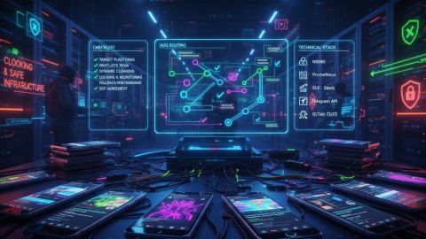 Cloaking и безопасная маршрутизация под модерацию: launch SOP для telegram-distribution команд