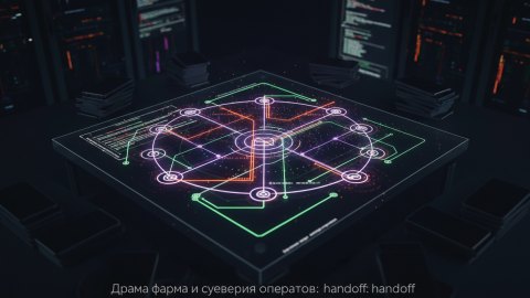 Драма фарма и суеверия операторов: handoff как ритуал запуска