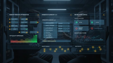 Handoff и документация оператора: гайд по устранению проблем в операциях запуска