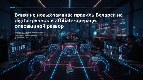 Влияние новых таможенных правил Беларуси на digital-рынок и affiliate-операции: операционный разбор